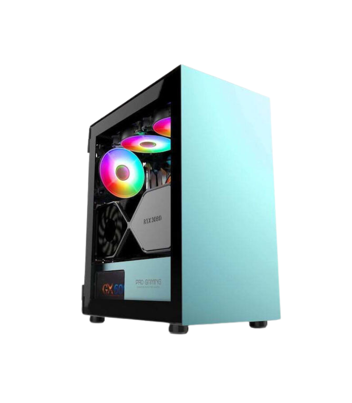 Used PC Intel Core i5-9400/16GB RAM/512GB SSD/1TB HDD/RADEON RX 6700 10GB + Monitor Gigabyte 25'' New