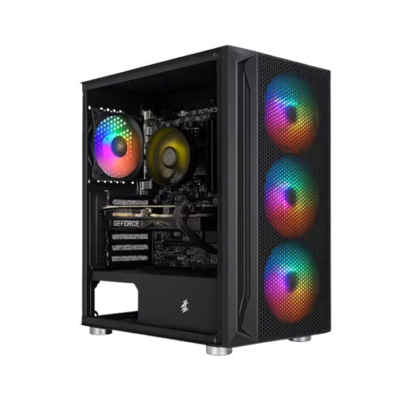 Used PC Ryzen 5 5600G/16GB RAM/256GB NVME/RX 6700 XT 12GB + Monitor Dahua 24'' New