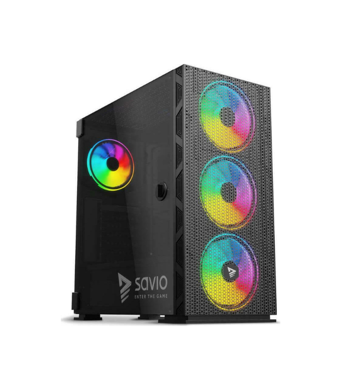 Used PC Ryzen 7 2700X/16GB RAM/256GB NVME/RX 6700 XT 12GB + Monitor LG 24'' Gaming New