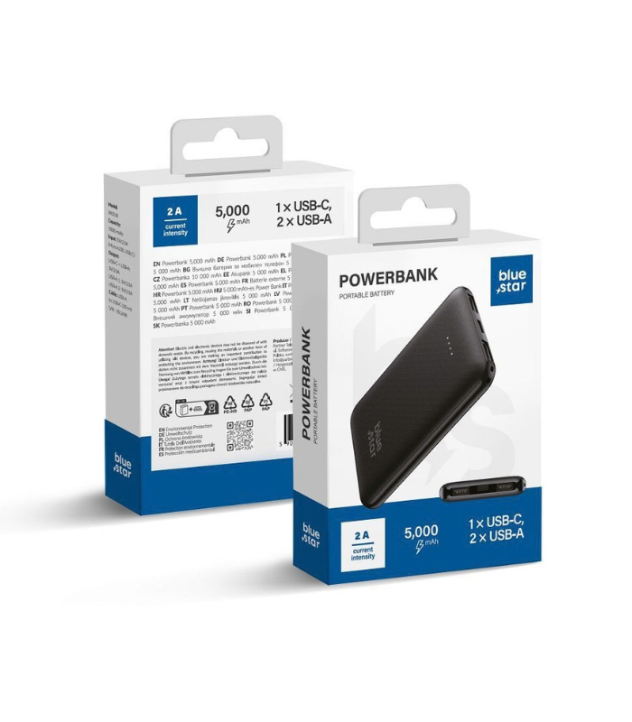 Blue Star W0539 Power Bank 5000mAh